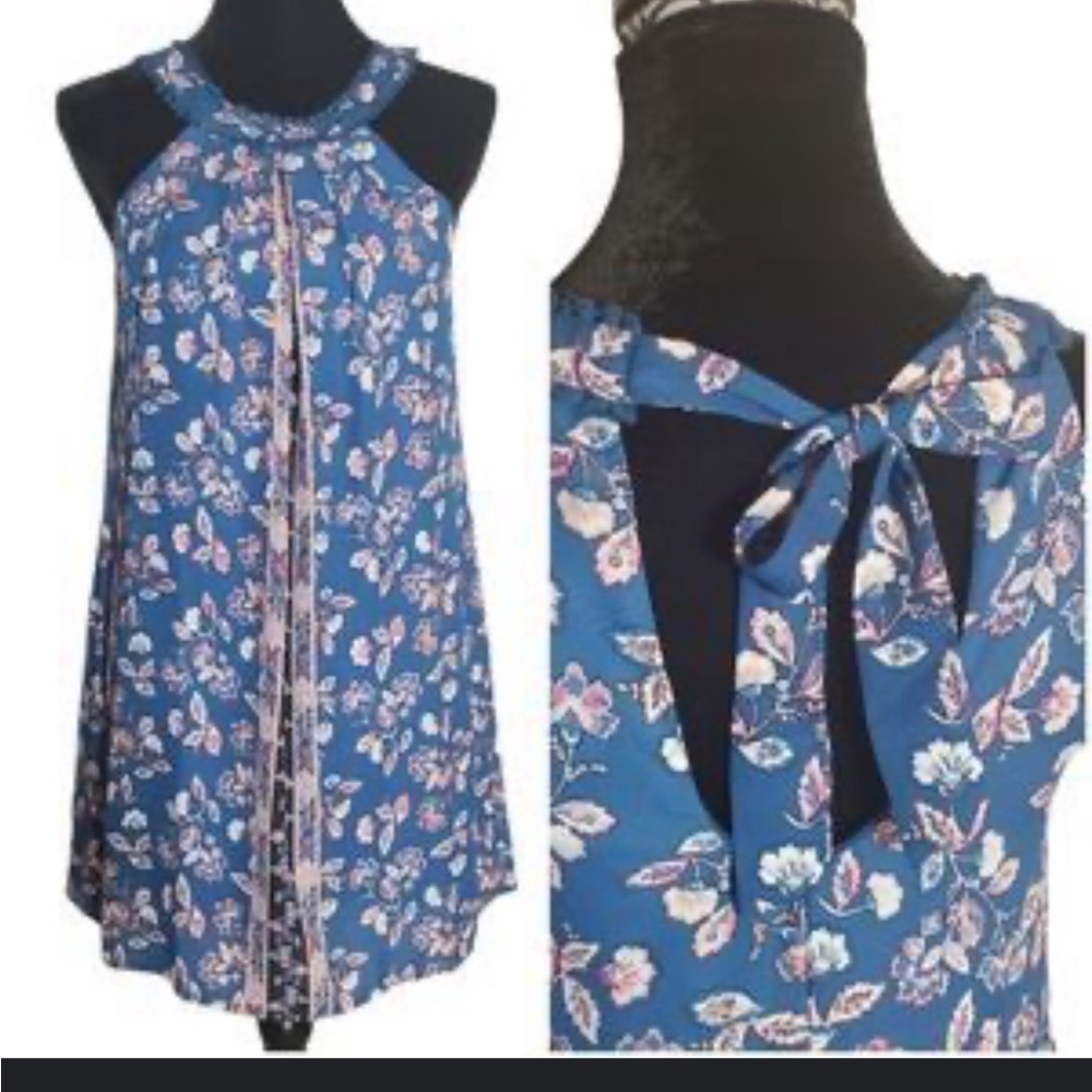 FRANCESCAS BLUE RAIN DRESS